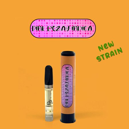 Pink Rozay Indica Delta 9 Vape Cartridge | 1ML